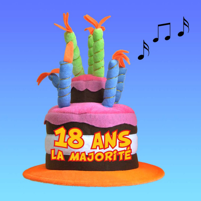 Chapeau Musical Anniversaire Distribue Par Kas Design Revendeur D Articles De Fete Pour Passer De Bons Moments