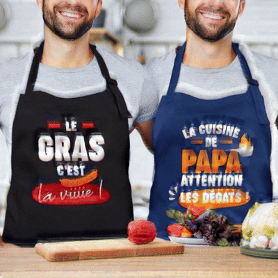 Tablier Coloré Fantaisie Affectif